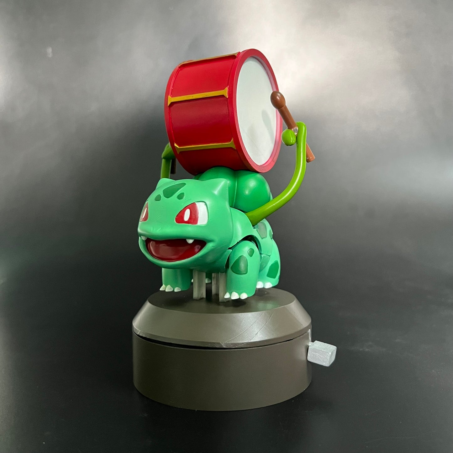 Pokemon Bulbasaur Drum Automata Flexible Articulated