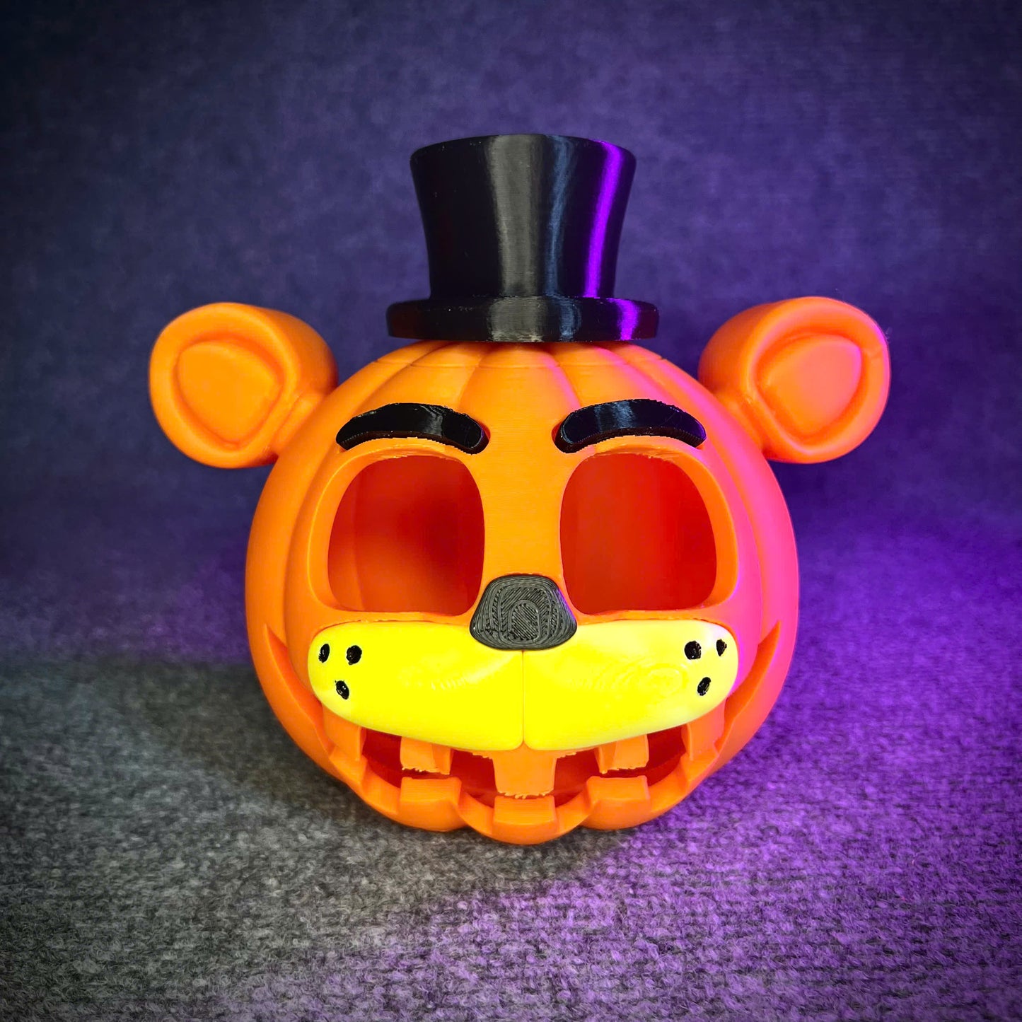 Five Nights at Freddy's Freddy Fazbear Halloween Pumpkin