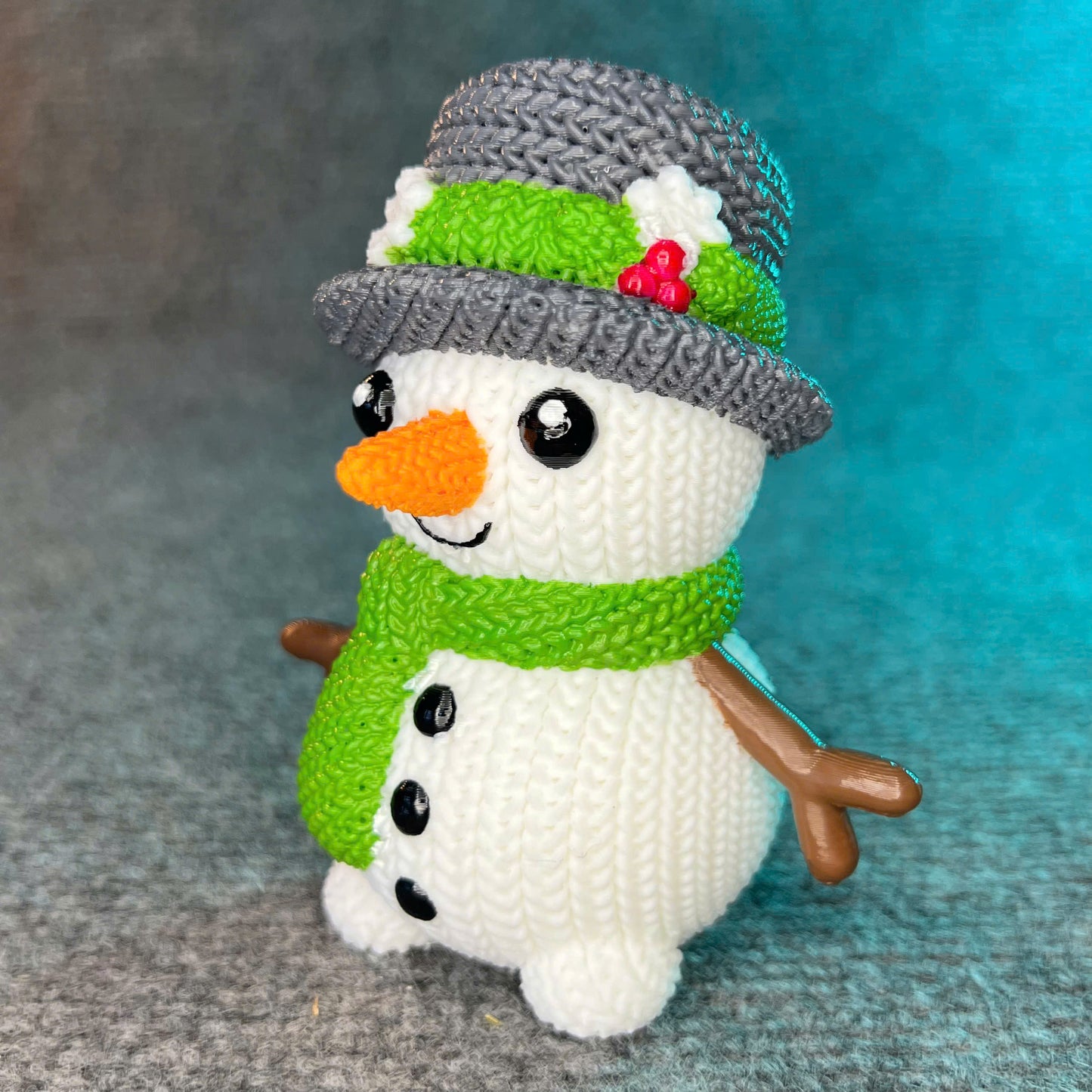 Snowman Knitted - Crochet