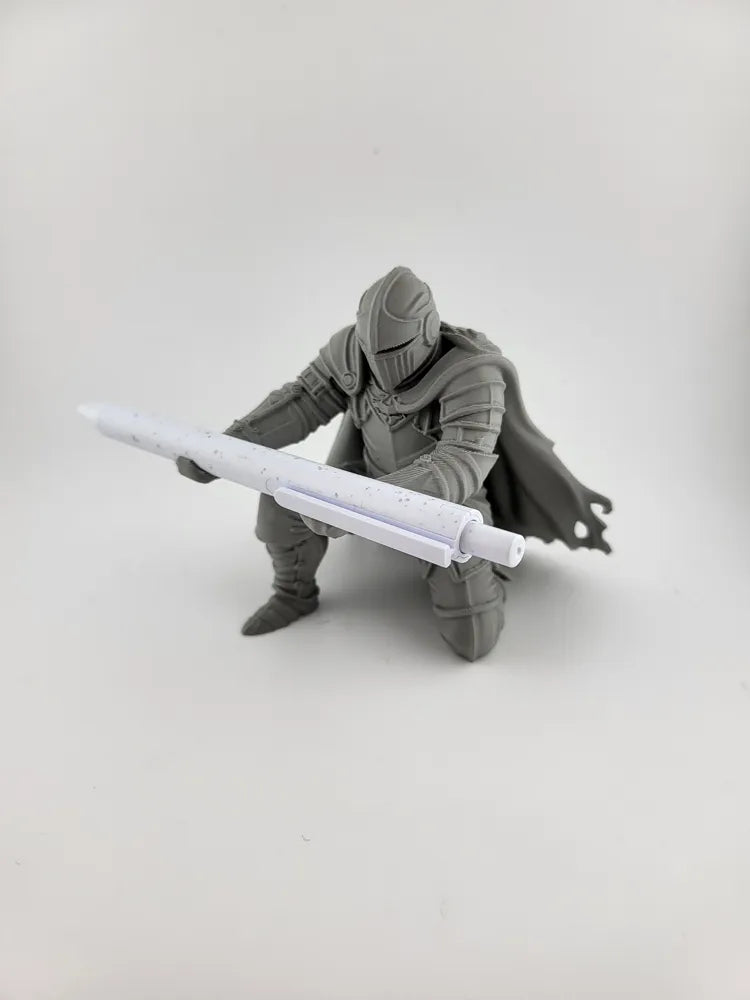 Knight Pen Holder Medieval Warrior Desk Organizer