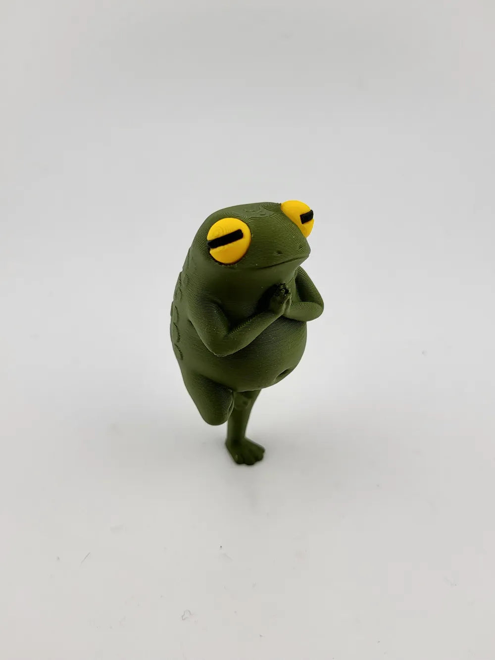 Zen Frog Yoga Figure – Cute Meditation Desk Decor