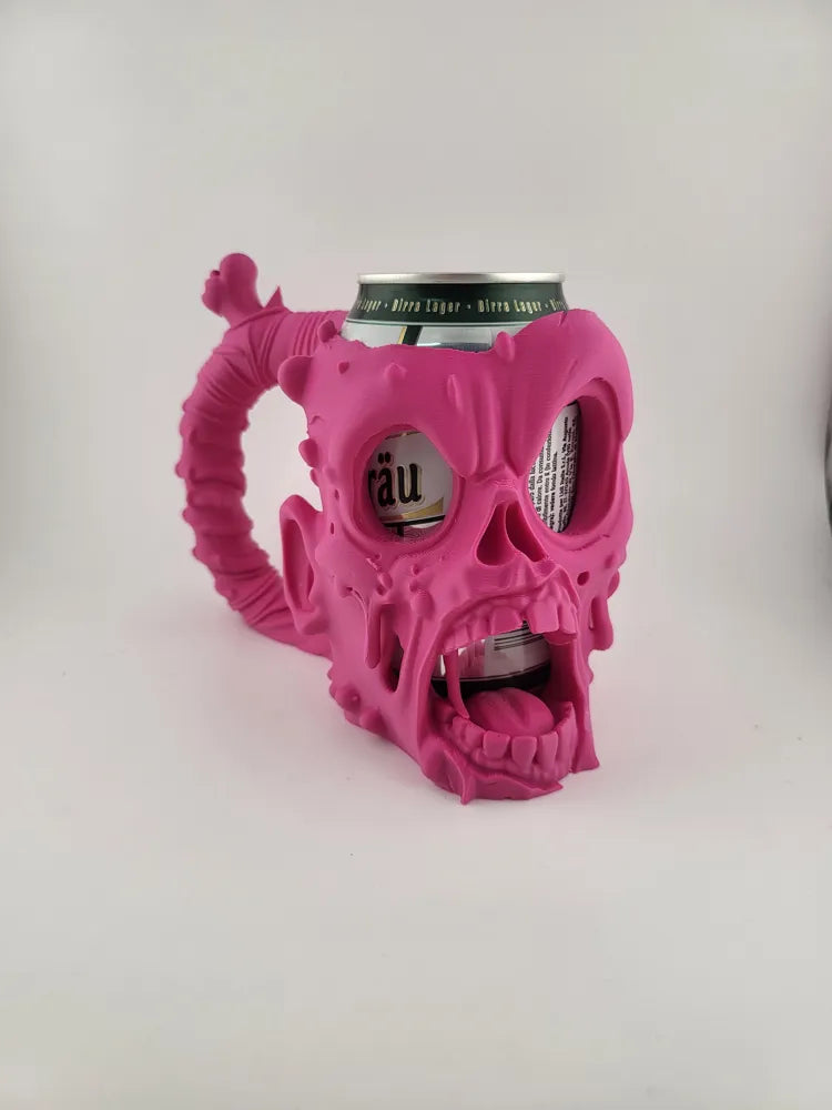 Skull Can Holder Handle Style Drink Grip holder