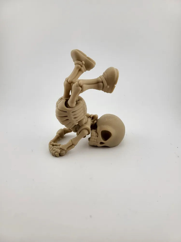 Fallen Skeleton – Funny Bone Pose Cute Desk Decor