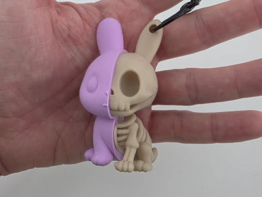 Easter Bunny Skeleton Kawaii