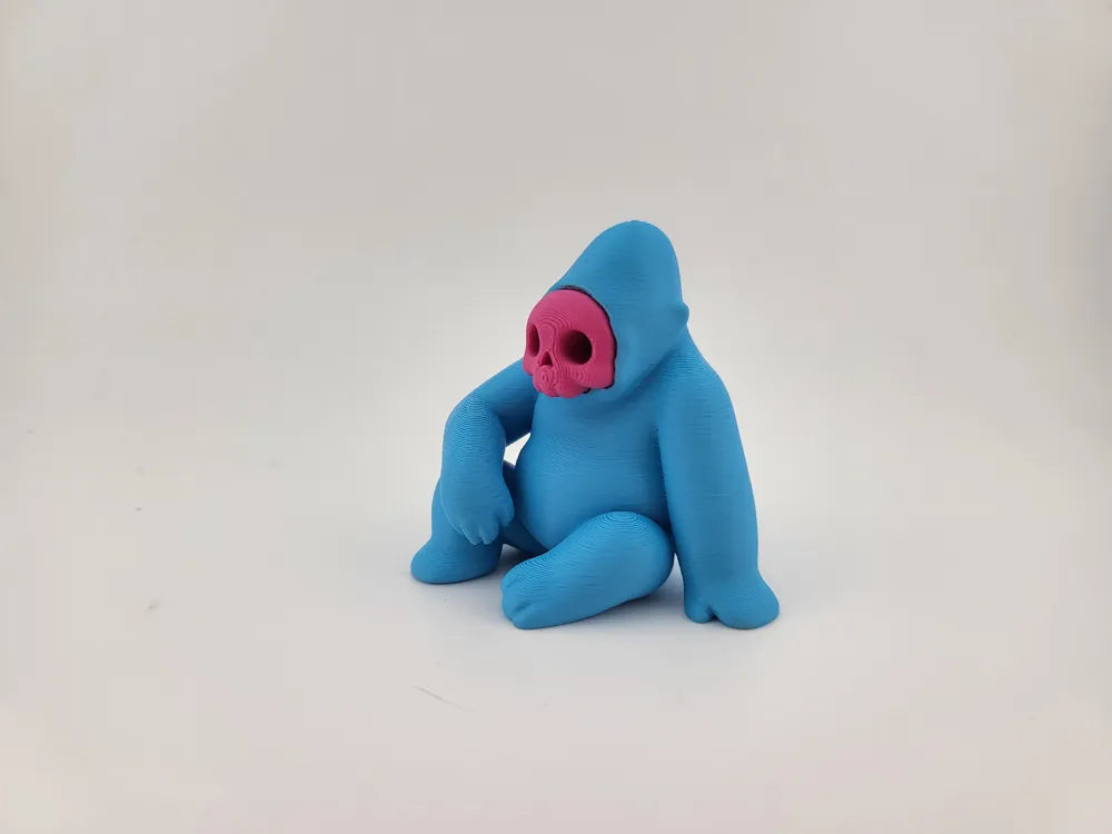Skull Gorilla street Toy Halloween Figure