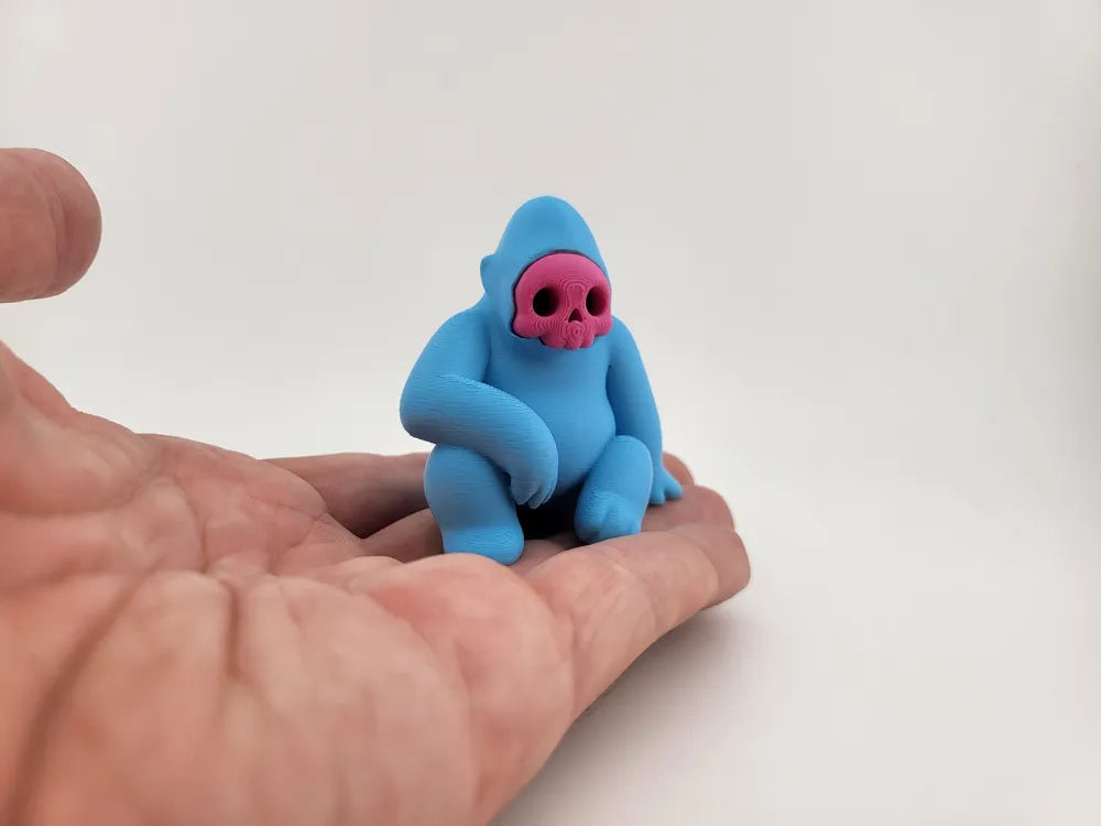 Skull Gorilla street Toy Halloween Figure
