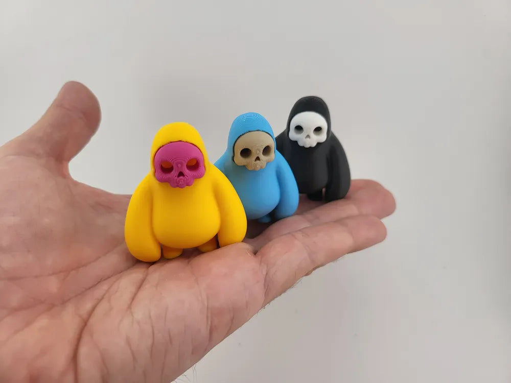 Skull Gorilla Figures Halloween Urban Toy