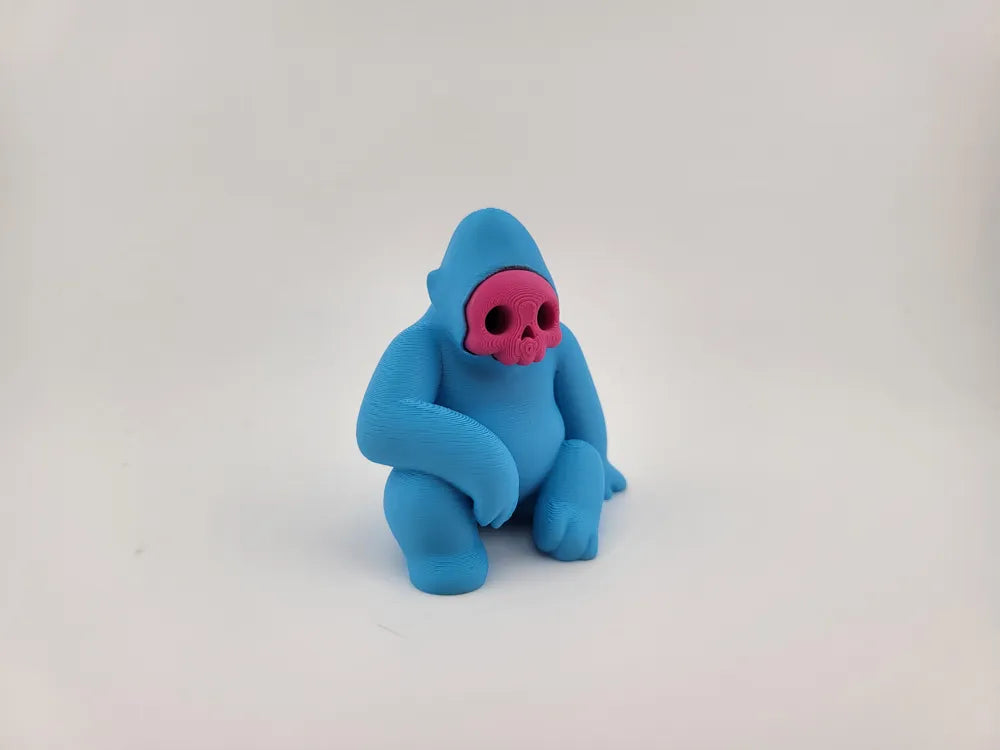 Skull Gorilla street Toy Halloween Figure