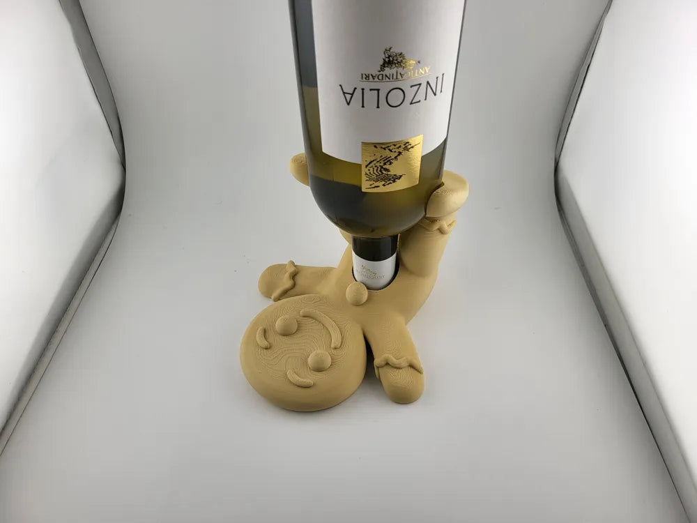 Gingerbread Man Wine Bottle Holder Christmas decor