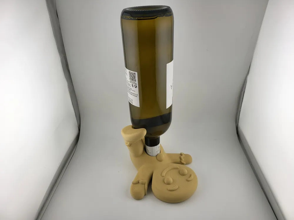 Gingerbread Man Wine Bottle Holder Christmas decor