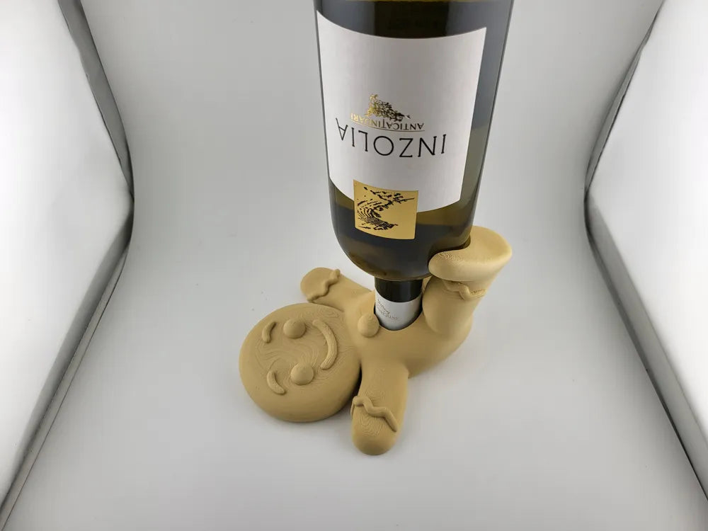 Gingerbread Man Wine Bottle Holder Christmas decor