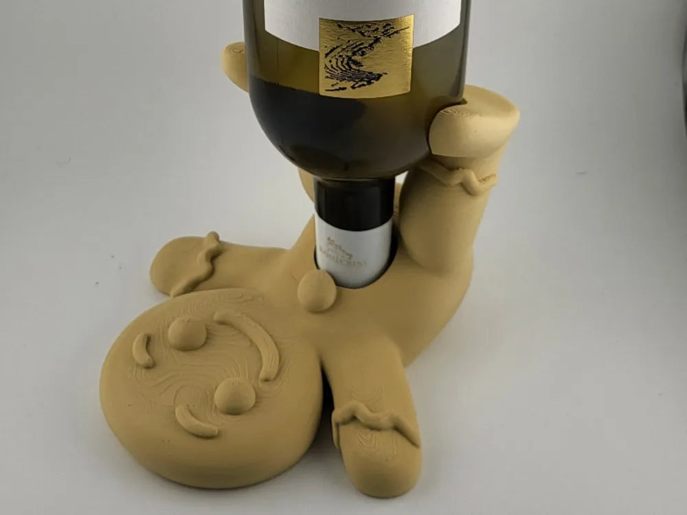 Gingerbread Man Wine Bottle Holder Christmas decor