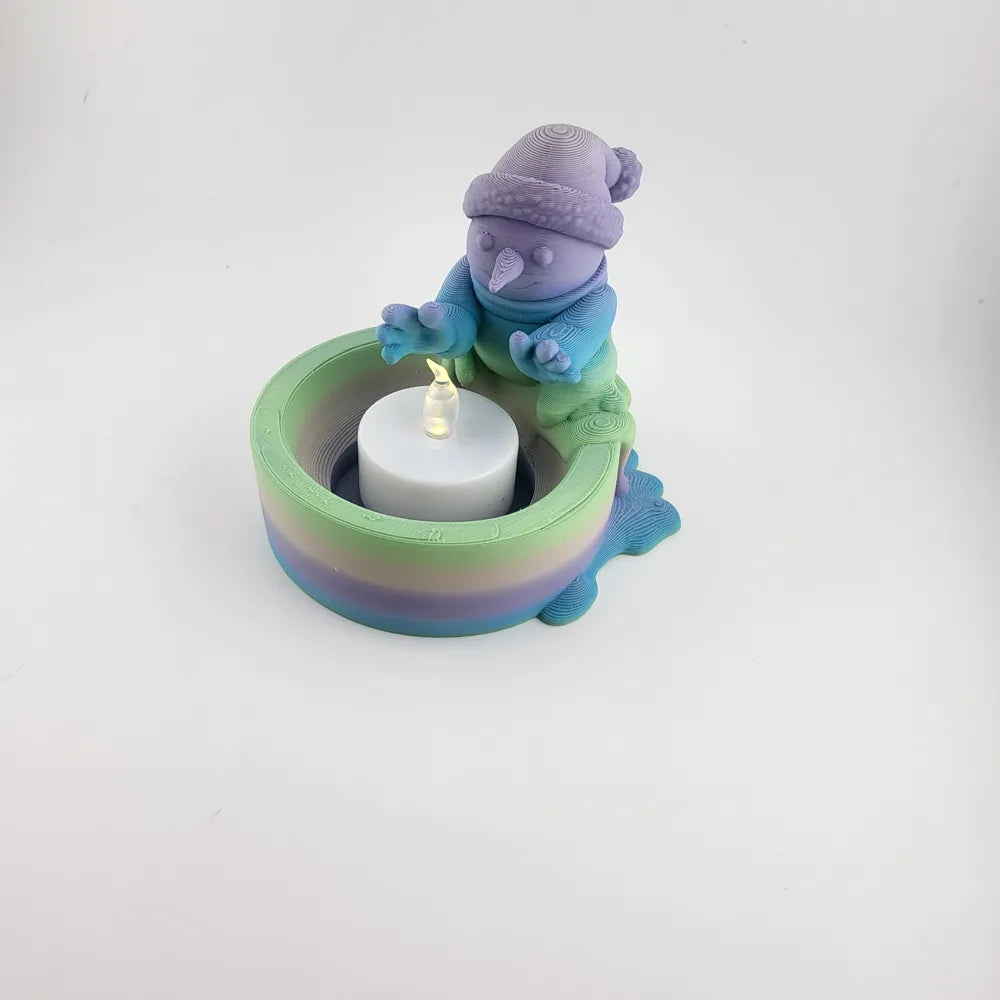 Snowman Tealight Candle Holder – Christmas Table