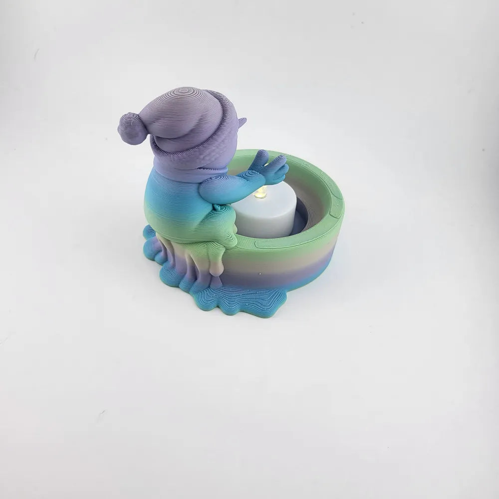 Snowman Tealight Candle Holder – Christmas Table