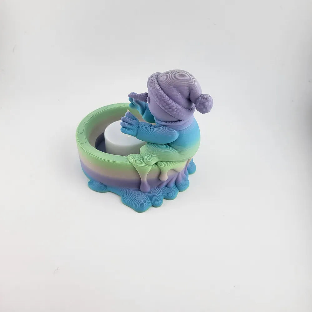 Snowman Tealight Candle Holder – Christmas Table