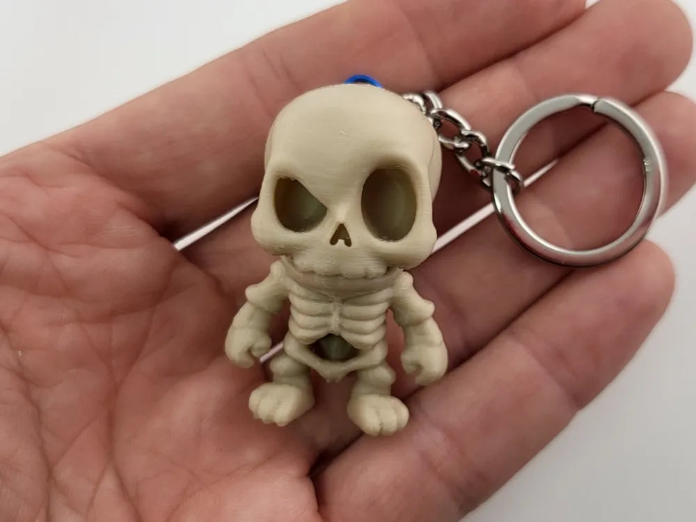 Skeleton Keychain – Mini Cute Bone Figure