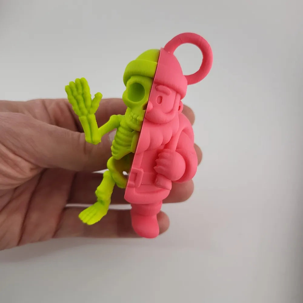 Christmas Tree Creepy Cute Decoration santa claus