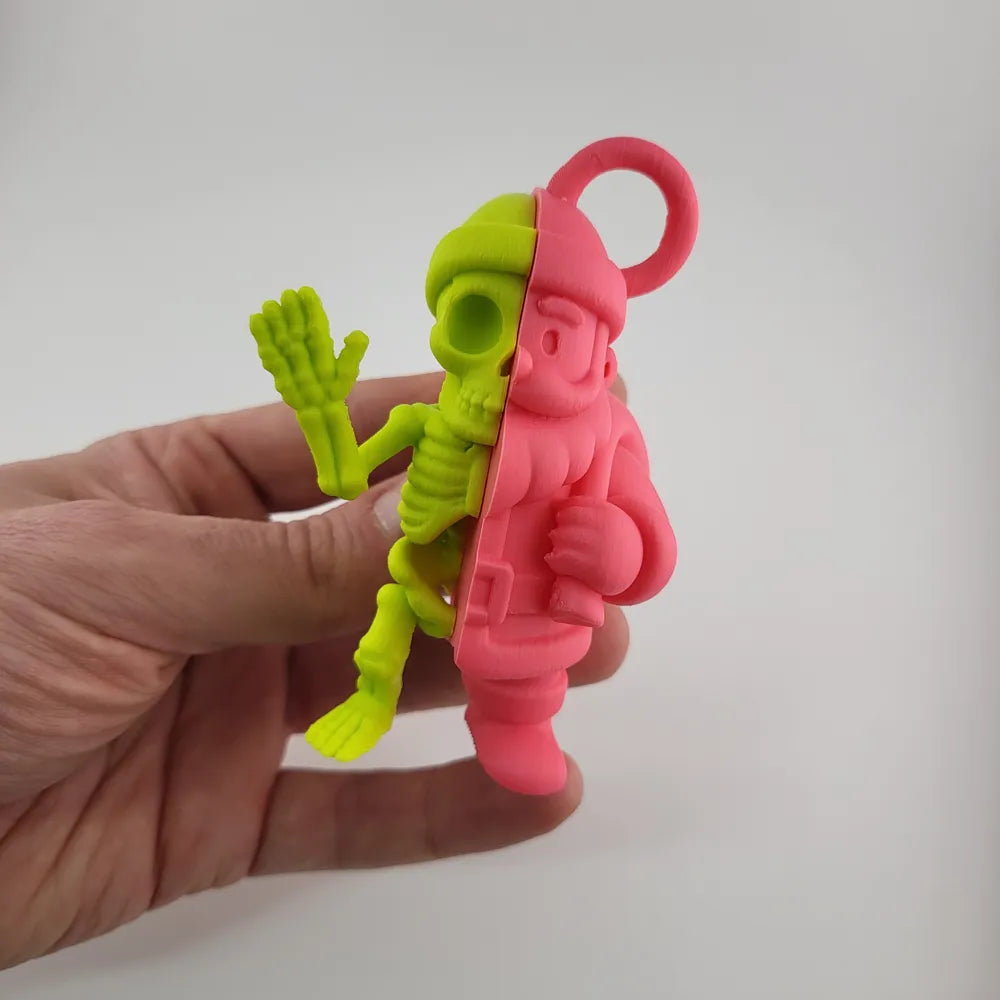 Christmas Tree Creepy Cute Decoration santa claus