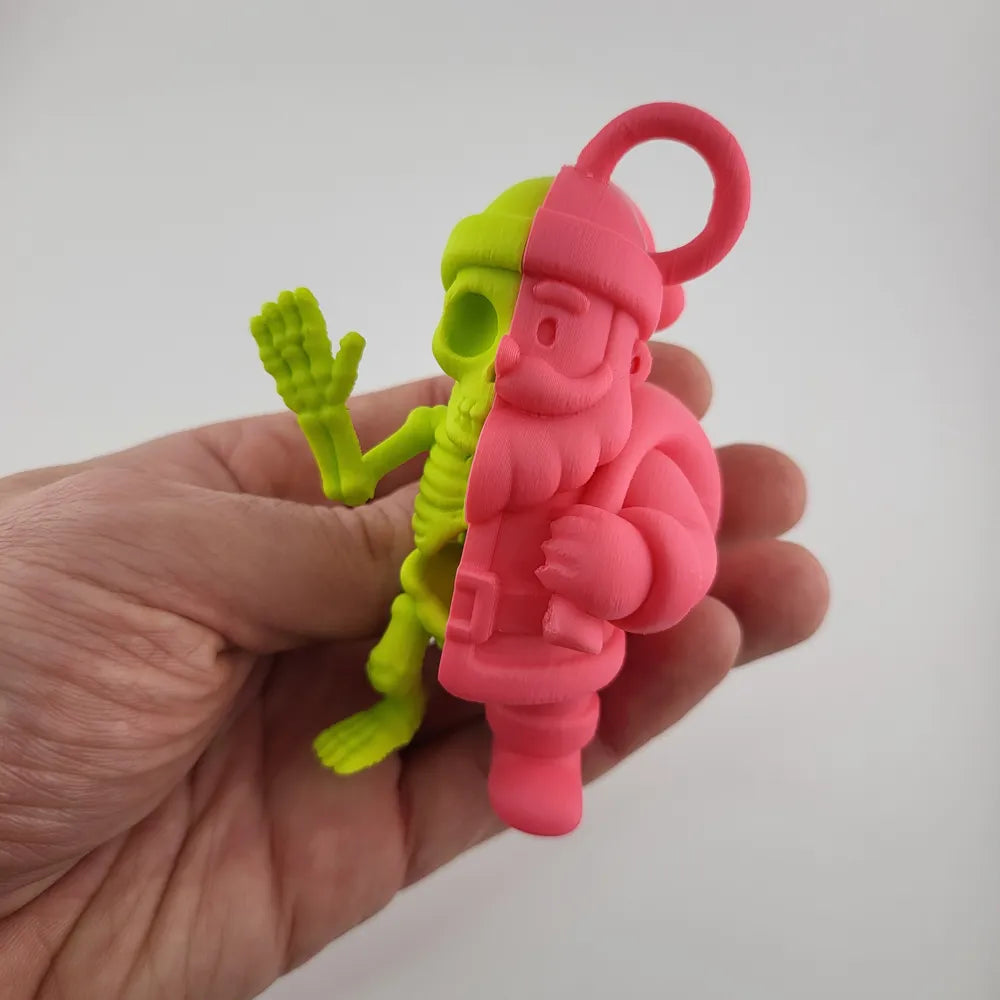 Christmas Tree Creepy Cute Decoration santa claus