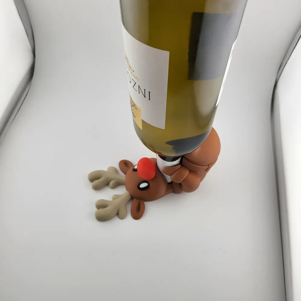 Christmas Reindeer Bottle Holder Wine Stand