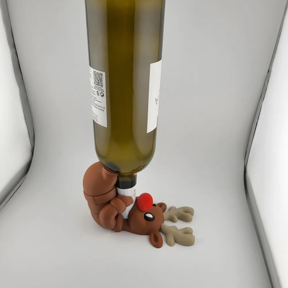 Christmas Reindeer Bottle Holder Wine Stand