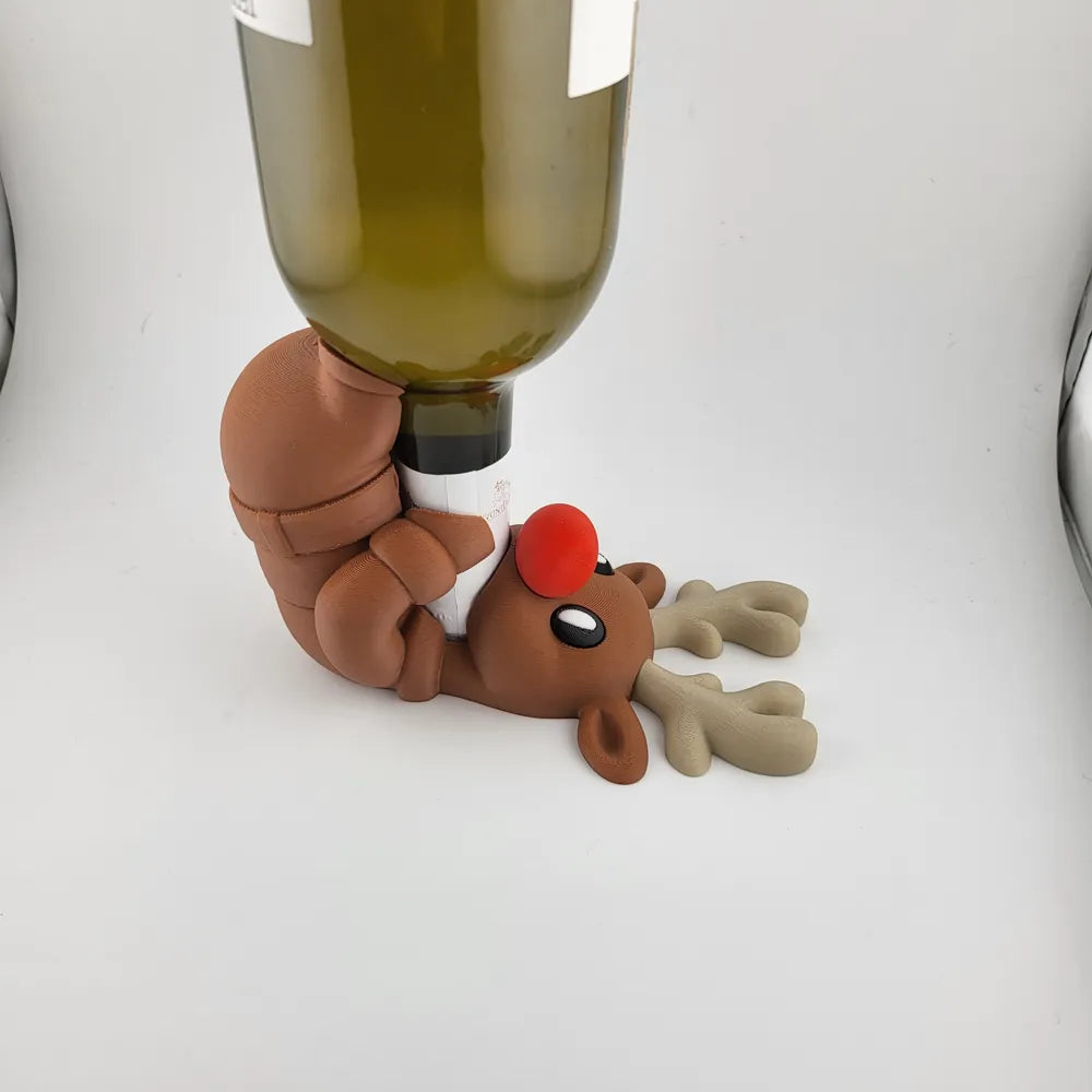 Christmas Reindeer Bottle Holder Wine Stand