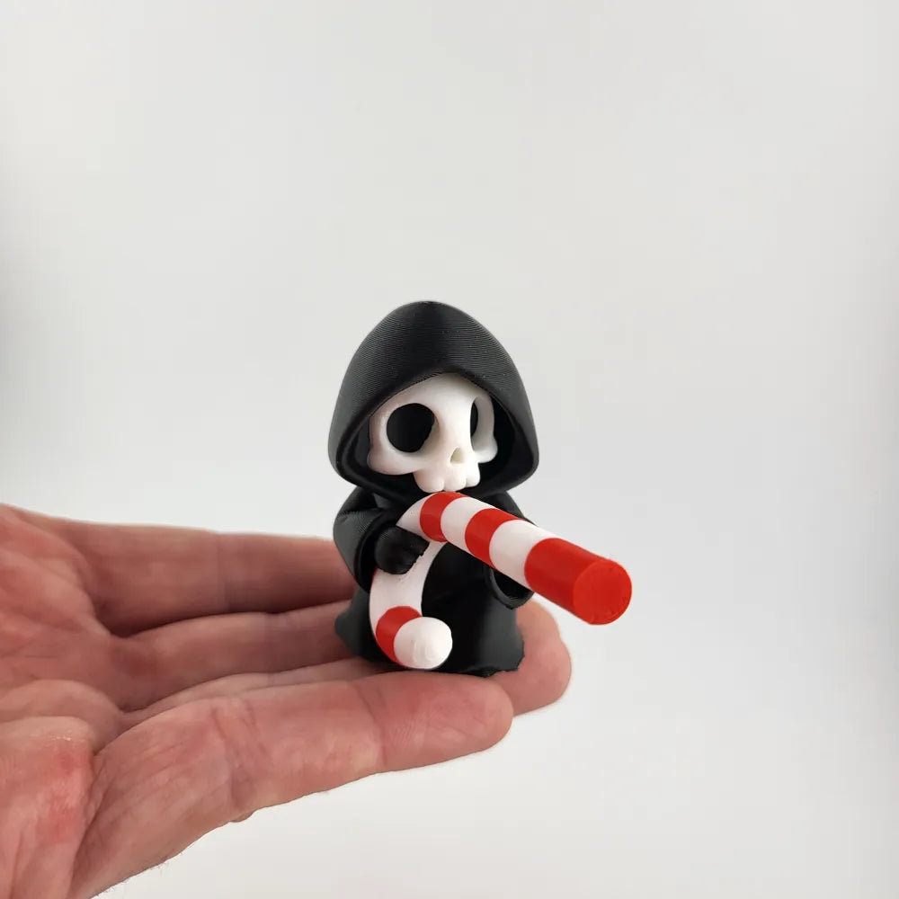 Grim Reaper sugar gun Christmas Figurine kawaii