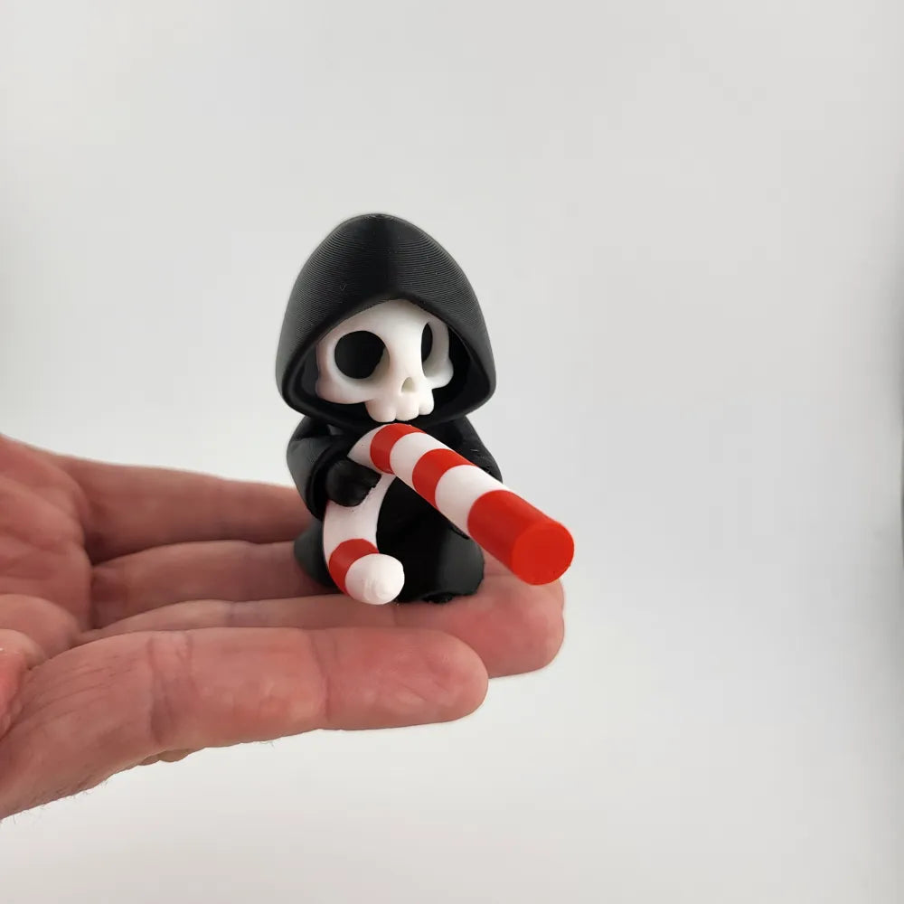Grim Reaper sugar gun Christmas Figurine kawaii
