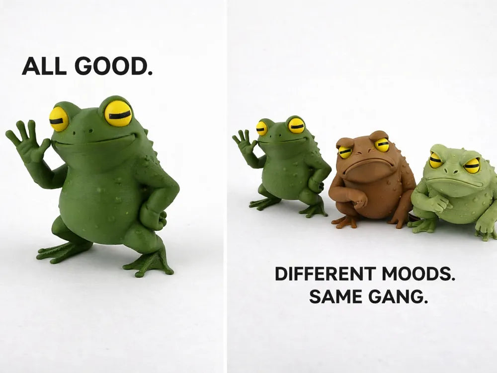 All Good Frog  – Cute toy Kawaii Figurine