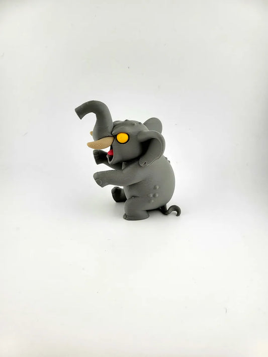 Crazy Elephant Circus Elephant Figurine