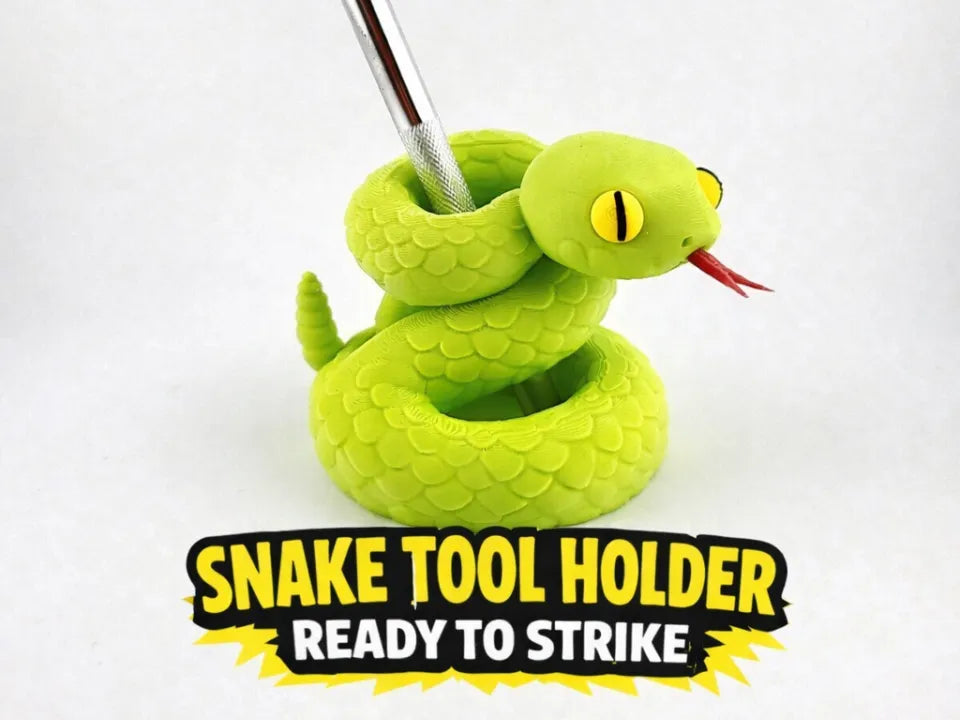 Snake Pen & Tool Holder – Desk Organizer