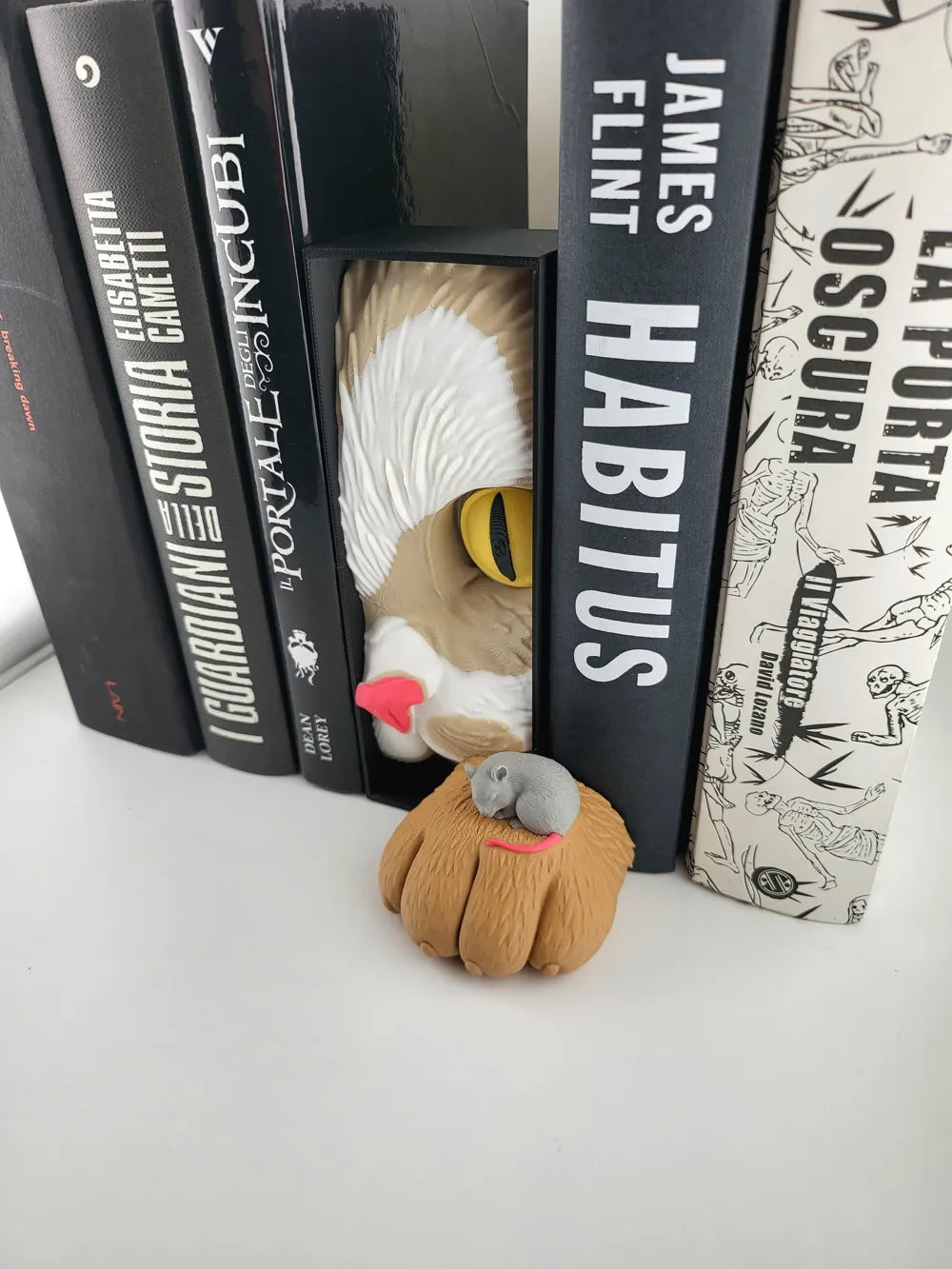 Sweet Cat & Mouse Book Nook – Friendship Insert