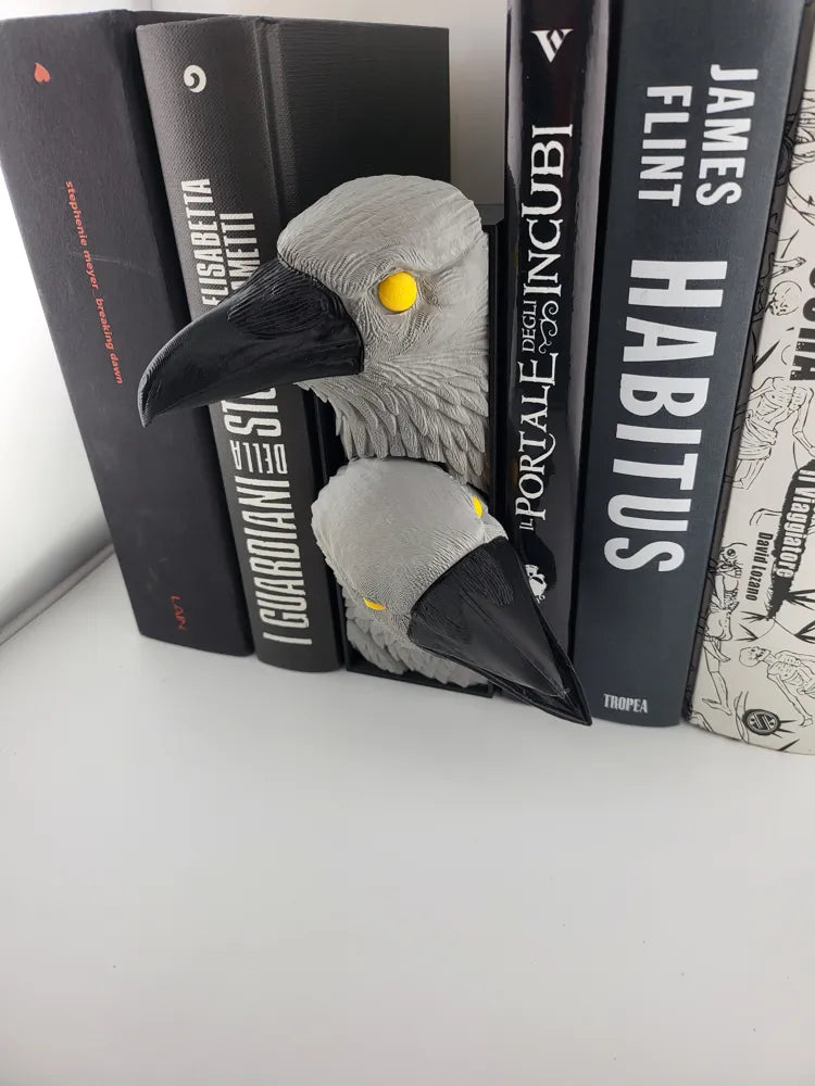 Book Nook Gothic Crow Shelf Insert Dark Libraries