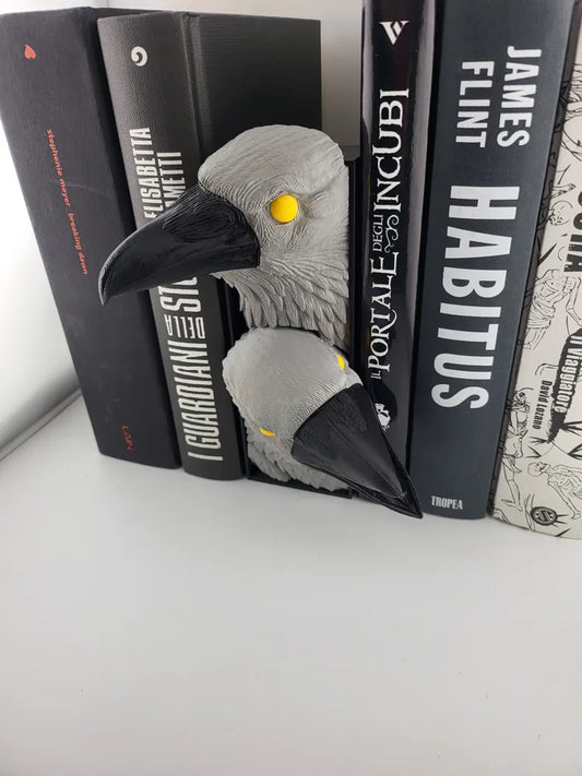 Book Nook Gothic Crow Shelf Insert Dark Libraries