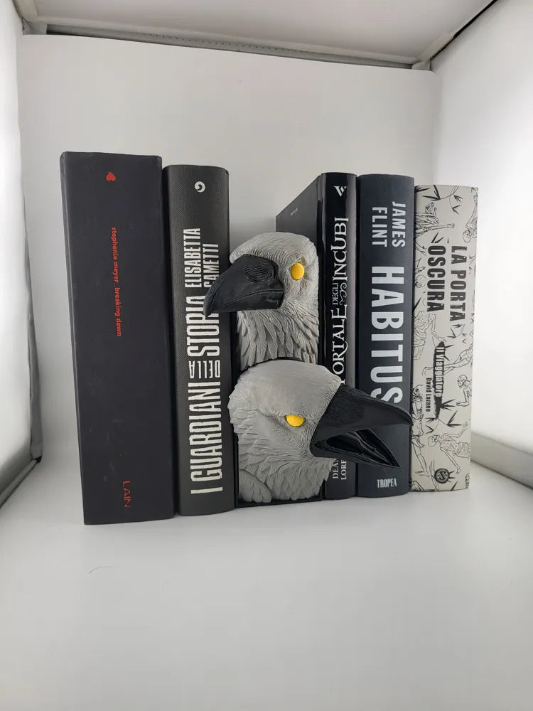 Book Nook Gothic Crow Shelf Insert Dark Libraries