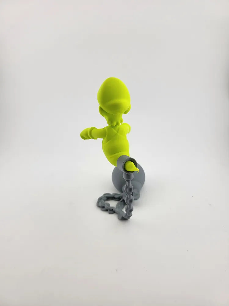 Floating Ghost Plumber Chain – Cute Desk Decor