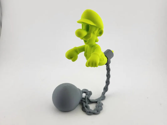 Floating Ghost Plumber Chain – Cute Desk Decor