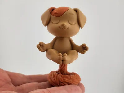 Zen Dog Model – Cute Meditation Relaxing Desk Decor