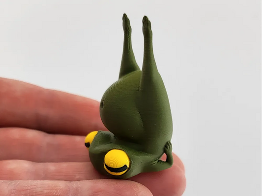 Zen Frog – Inverted Headstand Pose Cute Desk Decor