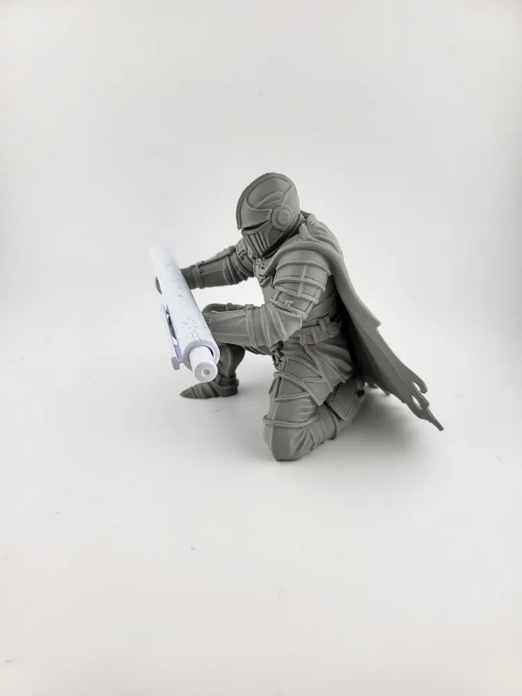 Knight Pen Holder Medieval Warrior Desk Organizer