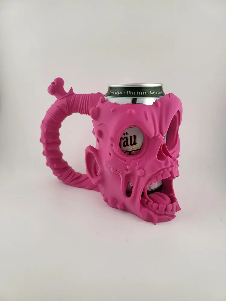 Skull Can Holder Handle Style Drink Grip holder