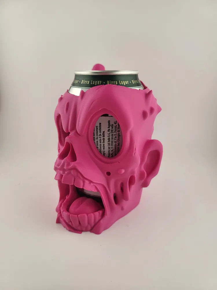 Skull Can Holder Handle Style Drink Grip holder