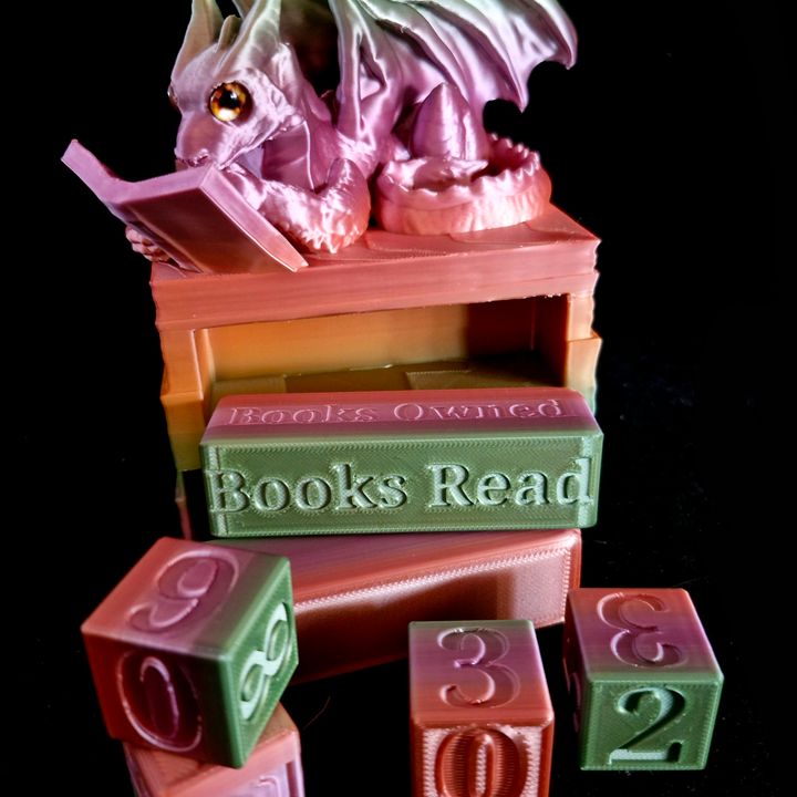 Reading Dragon Book Counter