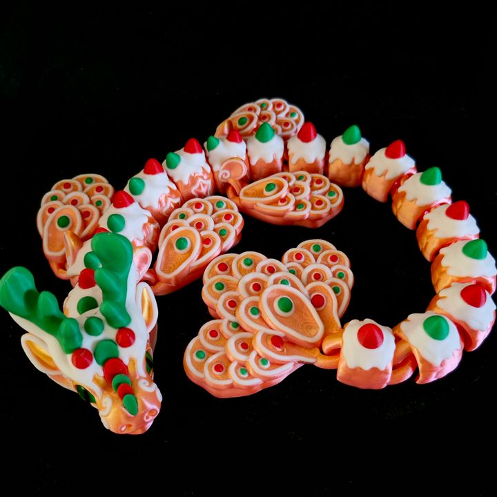 Gingerbread Adult Dragon