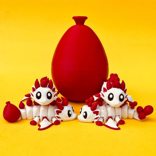 Flexi Balloon Dragon And Balloon Box, Articulated Winged Dragon