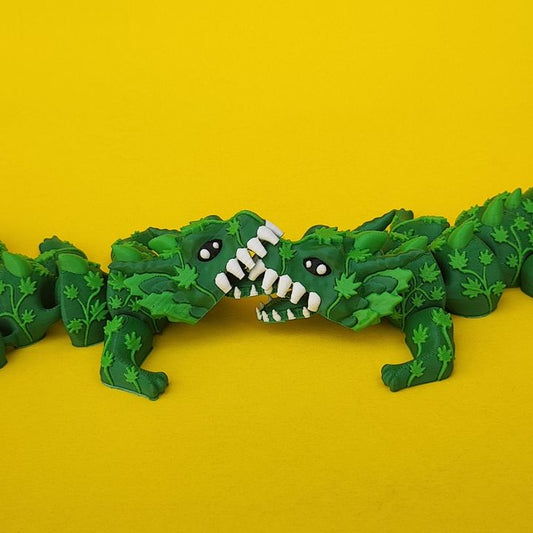 Biting Cannabis Dragon