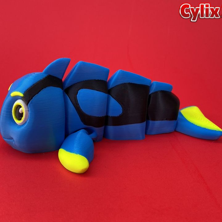 Flexi Blue Tang Fish