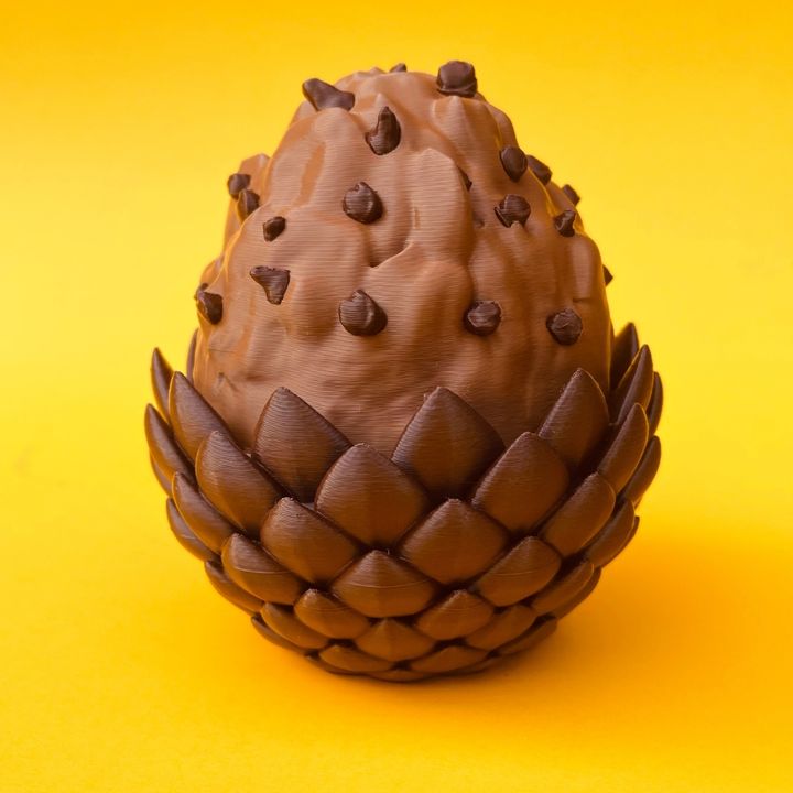 Articulated Cookie Dragon And Egg Storage Box