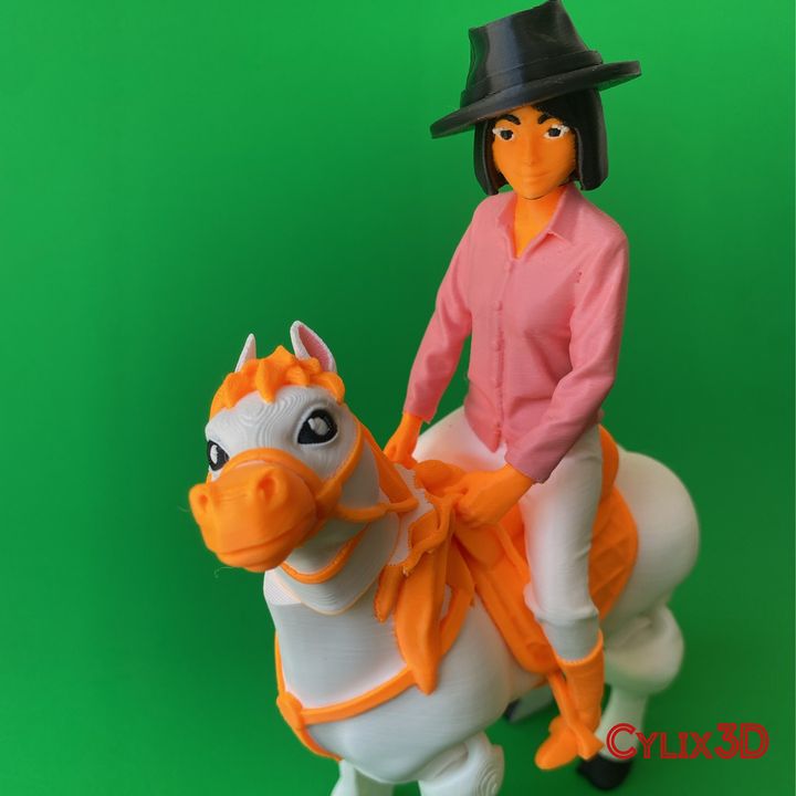 Flexi Cowgirl Horseback Riding