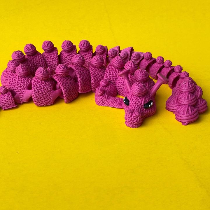 Articulated Crochet Dragon